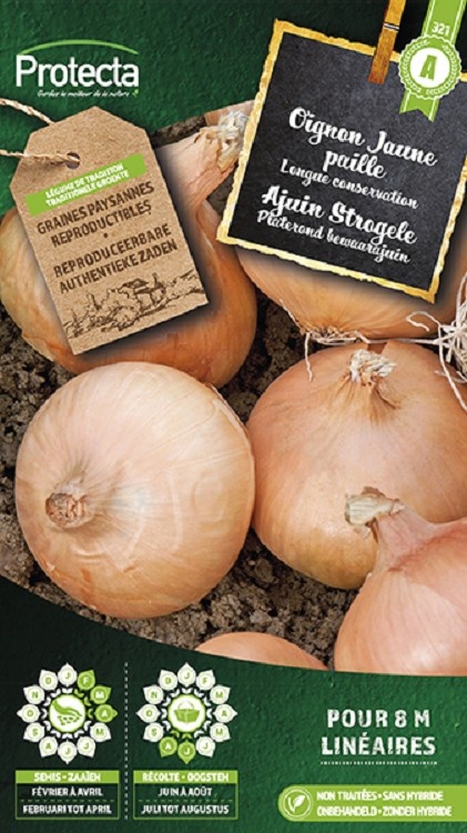 Oignon Jaune paille  ( Protecta A )
