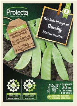 Pois Nain Mangetout BAMBY 125Gr ( Protecta E )