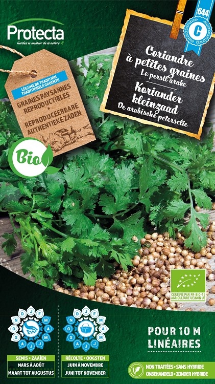 Coriandre à petites graines FR-BIO-15 ( Protecta C )