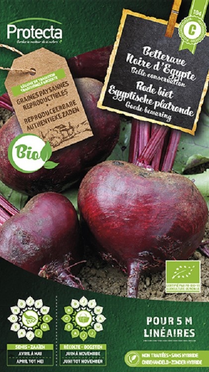 Betterave Noire d´Egypte FR-BIO-15 ( Protecta B )