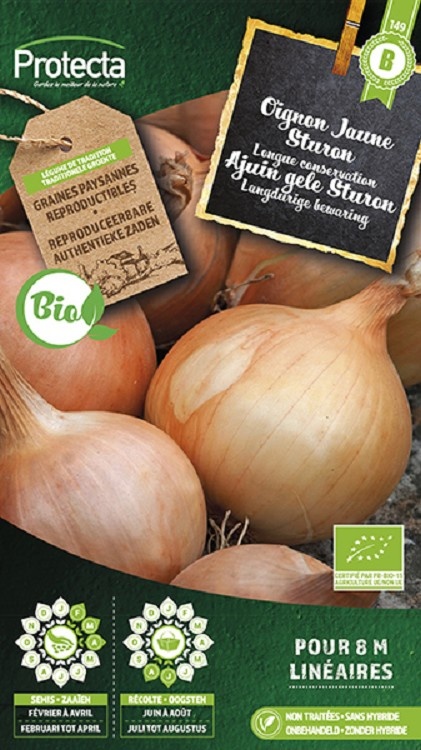 Oignon Jaune Sturon FR-BIO-15 ( Protecta B )