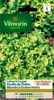 Laitue À Couper Feuille De Chêne Blonde À Gr. Noire (Vilm)