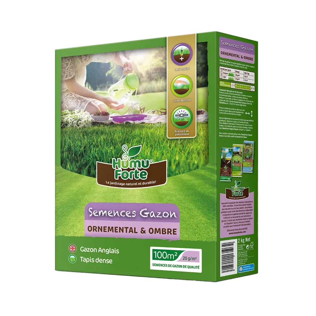 Humuforte semences gazon pro Ombre 800 gr