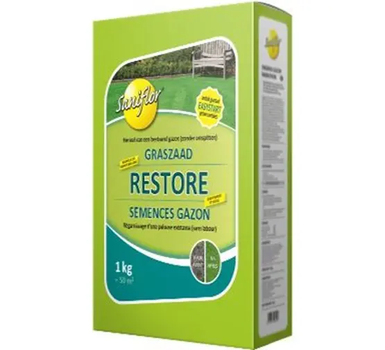 Sani semences gazon Restore 1 kg ** Spécial réparation **
