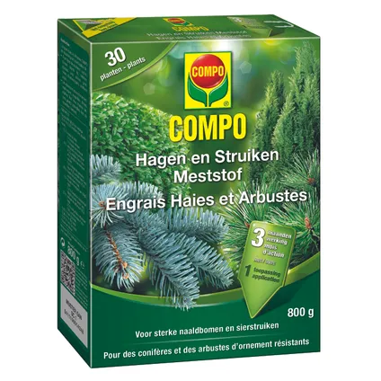 Compo Engrais haies et buis 2 kg Organo Minéral