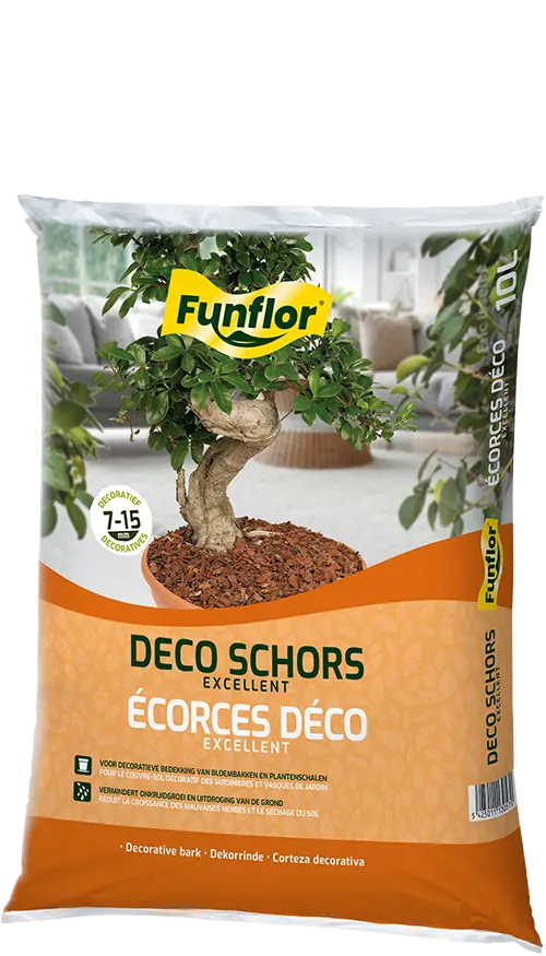 Ecorces fines 7-15 mm Deco. 10Litres FUNFLOR