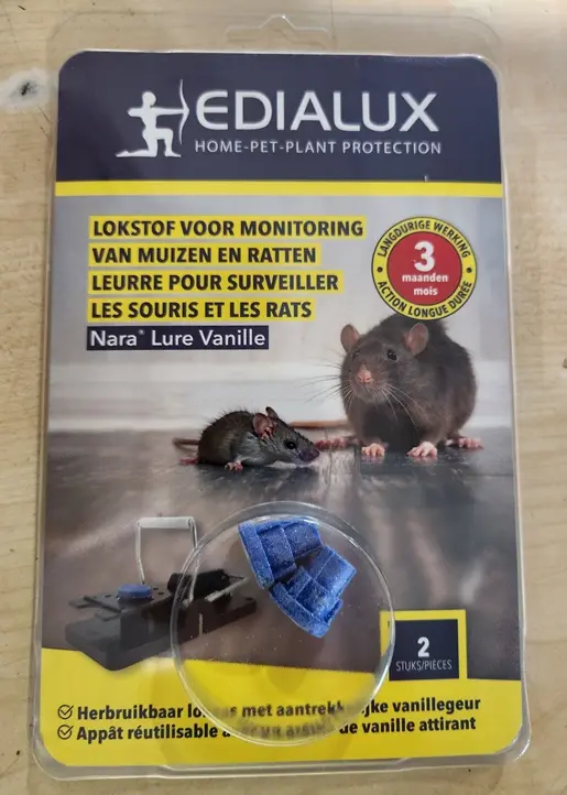[0998339] Nara Lure vanille rats et souris EDIALUX 