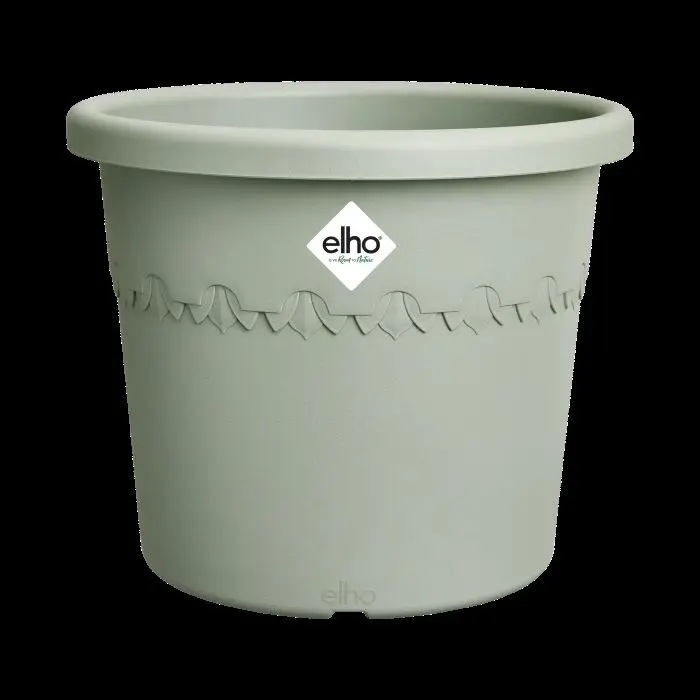 Algarve Cilindro 48cm Pot plastic Vert Thym