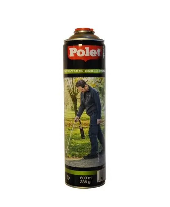 Cartouche gaz 600 Ml 300 grms pour désherbeur thermique