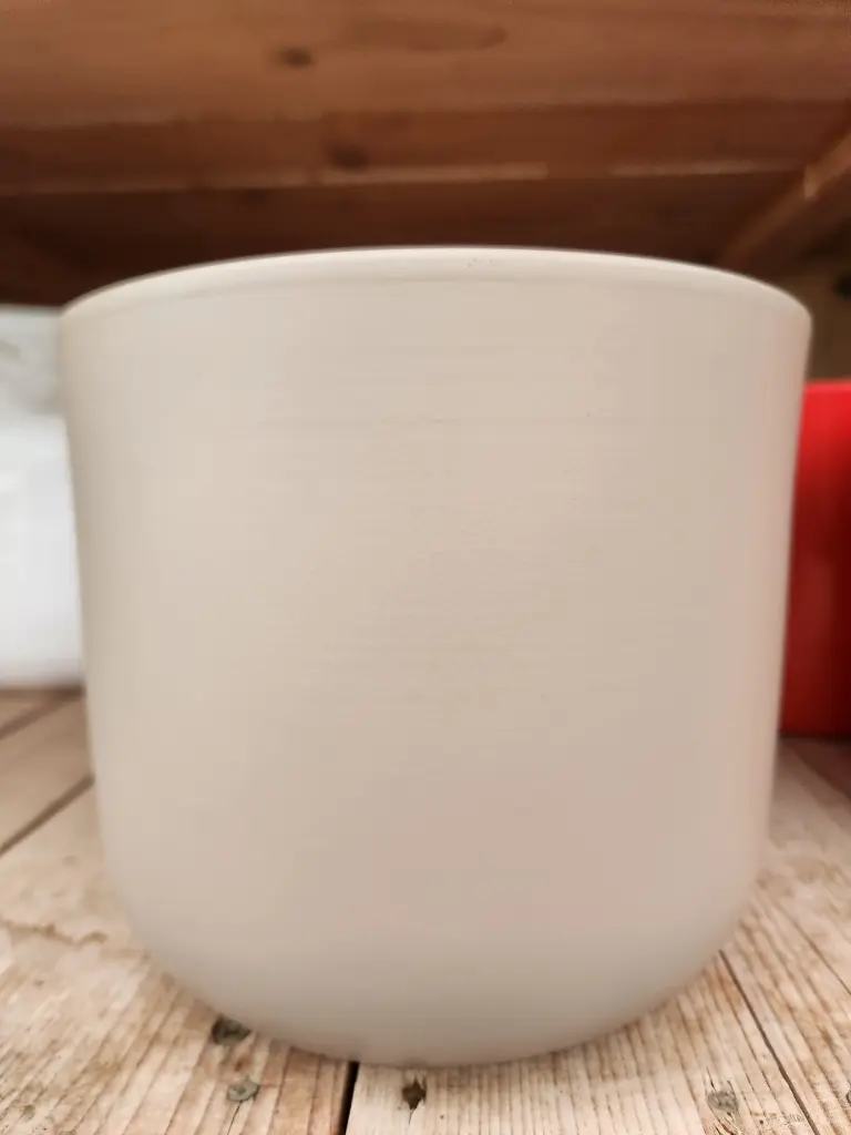 Cache Pot Taupe matt 16cm 