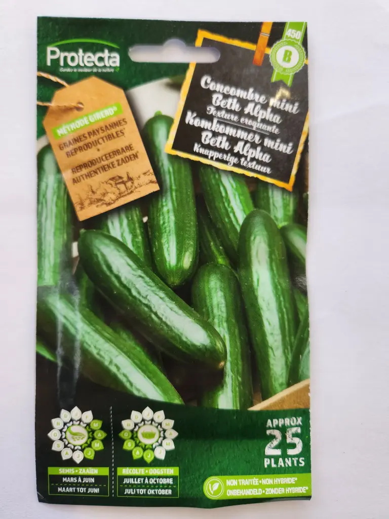 [1000110] Concombre mini Beth Alpha (Protecta B)             