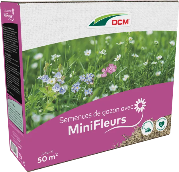 [1000272] DCM Semences gazon + fleurs 1.9 kg 50 m²