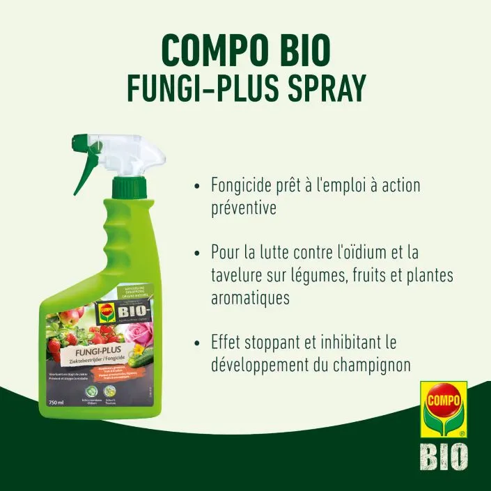 [1000384] Compo Fungi-Plus Bio Spray 750 ml prêt à l'emploi BIO