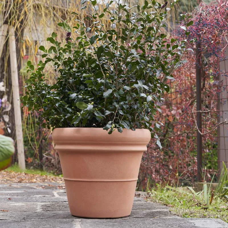 [1000463] Pot Vaso Doppio Bordo D60 H51 Plastic