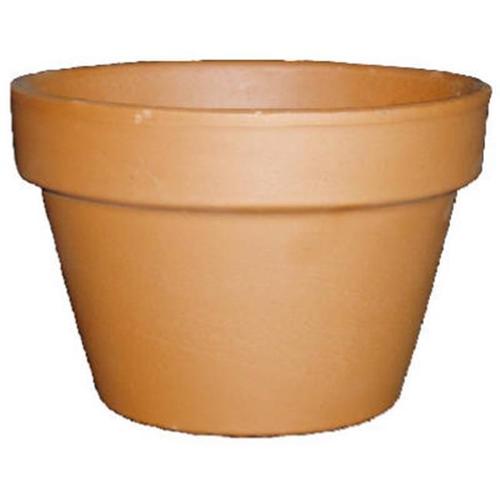 [1000651] Pot terre cuite Mezzo Vase D27 H18 cm - Pot taille basse