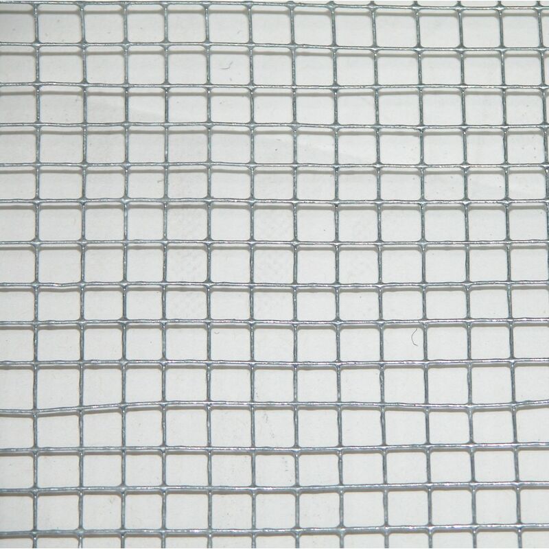 [1000675] Grillage maille carrée en acier galvanisé Metalex® - 6,4 mm - 50 cm x 3 m