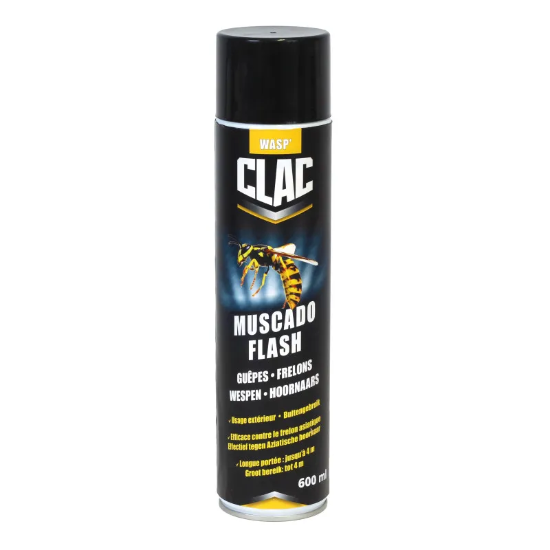 [1000805] Spray Muscado guêpes et frelons asiatiques 600ml