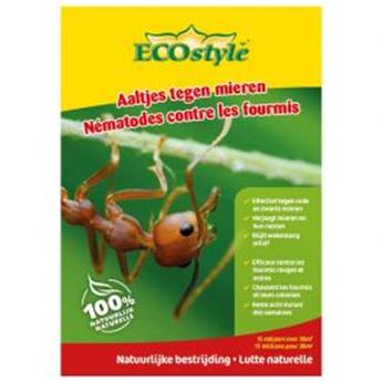 [1000862] Nématodes contre les fourmis 50 mil. / 100 m² Ecostyle BIO