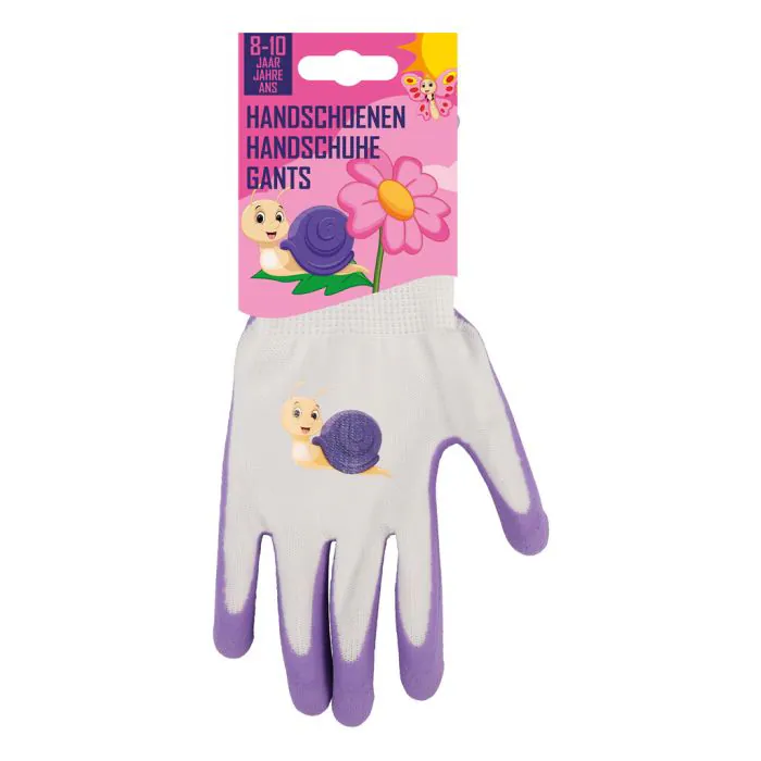 [1000994] Gants de travail enfant Escargot 8-10 ans