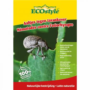 [1001235] Nématodes contre les larves de l’otiorhynque 50 mil. / 100 m² Ecostyle BIO