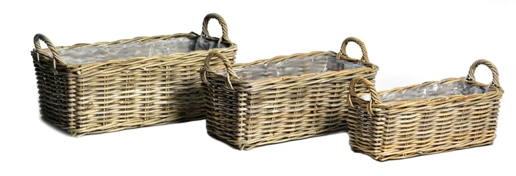 [1001302] Panier Desi rectangulaire naturel L44W19H17 (1 panier)
