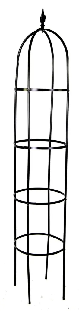 [1001625] Obélisque de jardin pour rosiers et plantes grimpantes, forme colonne,D33 H180
