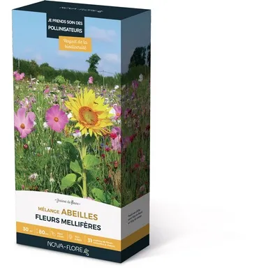 [1001689] Prairie fleurie amis du jardin 30 M² - Abeilles Annuelles & vivaces
