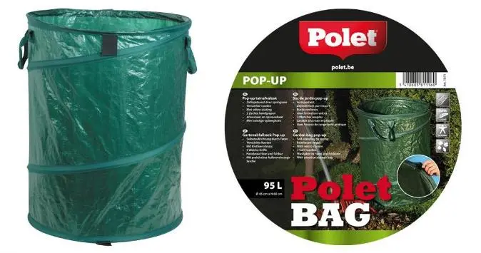 [1002079] Sac bag Pop-up 175 litres. Sac à déchets de jardin POLET