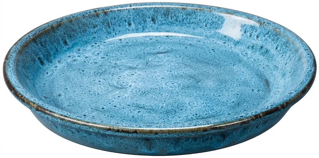 Soucoupe pour pot émaillé - Light Blue - D20 (JDB)