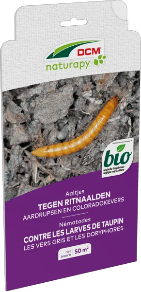 [1002291] Nematodes - Carpi-Guard (DCM) - Larves du taupin (vers fil de fer), vers gris, chenilles et doryphones