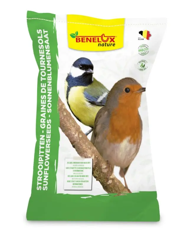 [1002398] Coeur de graines de Tournesol pour oiseaux de jardin 4 kg