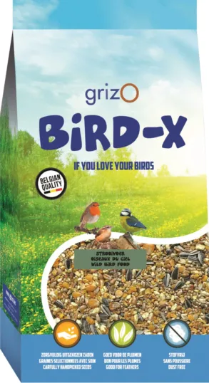 [1002491] Melange oiseaux des jardins 1 kg Grizo