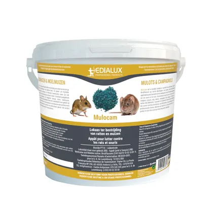 [1002652] MULOCAM anti mulots et campagnols 3 Kg