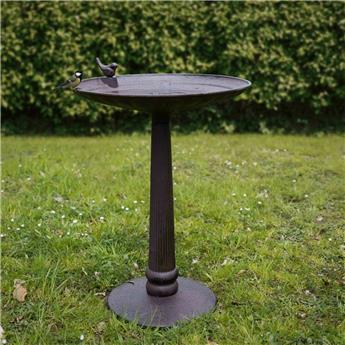 [145228] Abreuvoir en fonte sur pied XL L 55 x P 55 x H 80,7