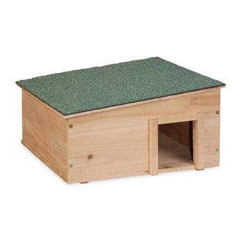 [144039] Maison abri hérisson pin massif toiture shingels