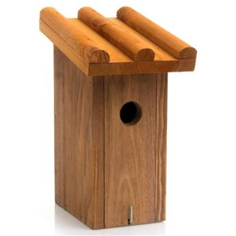 [105659] Nid haut en bois teinté naturel