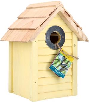 [145327] Nichoir mésange Aruba cabane Bleue jaune