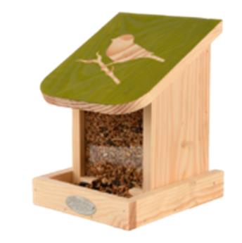 [145225] Silo mangeoire oiseaux pochoir FSC