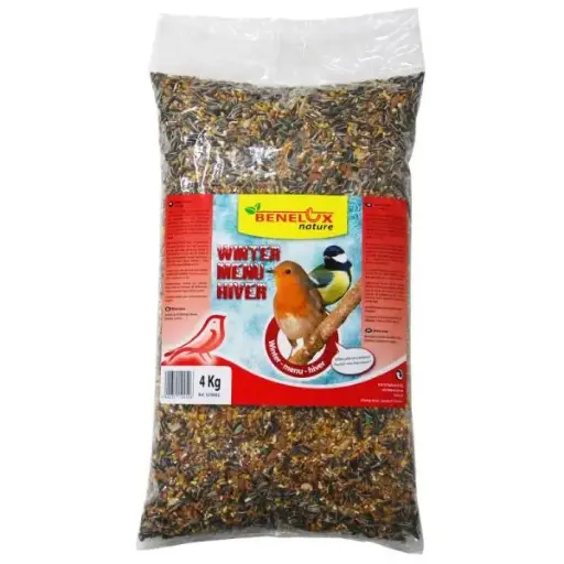 [103149] Graines menu hiver pour oiseaux jardin 4 kg