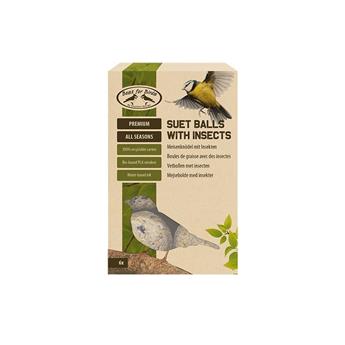 [145231] Boules de graisse avec graines Qualité Premuim insectes* 6 pc