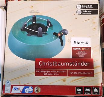 [144116] Pied sapin VERT STAR3 Nouv. modele - avec réserve d´eau