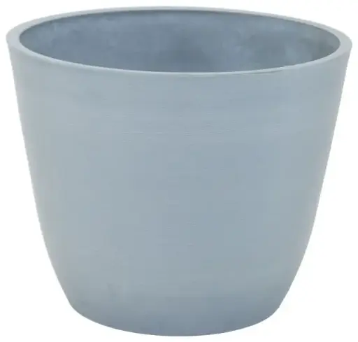 [112485] Pot Ecostone Egg Grey D58H51 cm (Mg)