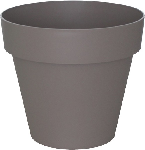 [141541] Pot Plastic Mitu Pac D35 Tortora