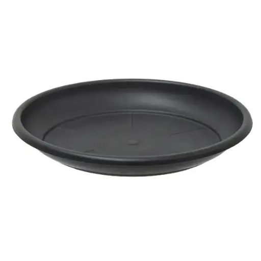 [142492] Soucoupe Plastique 90 cm Anthracite Recyclé