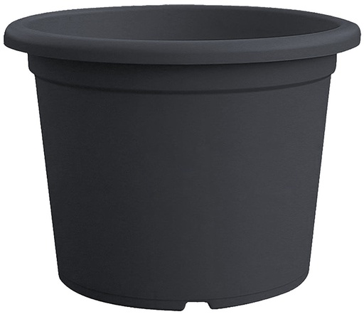 [142469] Pot cilindro 25 cm Anthracite Re-Pot plastic