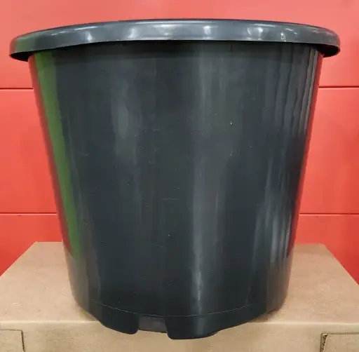 [143802] Pot plastic noir Pro. D36 H 29 cm 20 litres avec trous