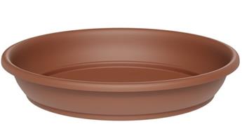 [117273] Soucoupe plastique 16 cm Terracotta