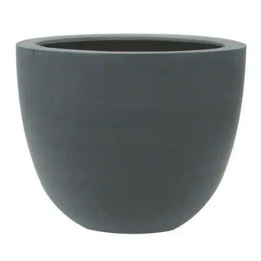 [114105] Polystone lotus pot D 41; Ht 35 cm (JDB-7145-D)