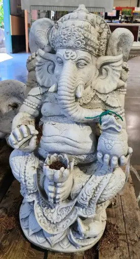 [141803] Ganesha Ht 62 cm beton (REF-B3)