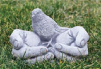 [144837] Mains bain oiseaux beton (REF-P12)